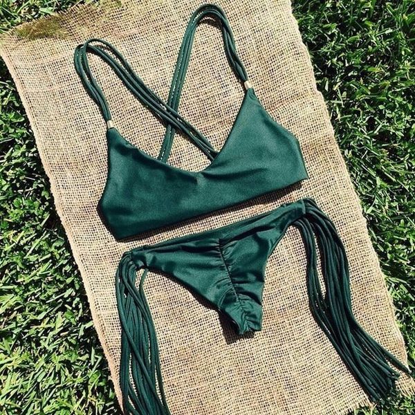 tassel swimwear women bikinis summer brazilian swimsuit bikinis maillot de bain tassel green beachwear bathing suit biquinis, White;black
tassel swimwear women bikinis summer brazilian swimsuit bikinis maillot de bain tassel green beachwear bathing suit biquinis, White;black