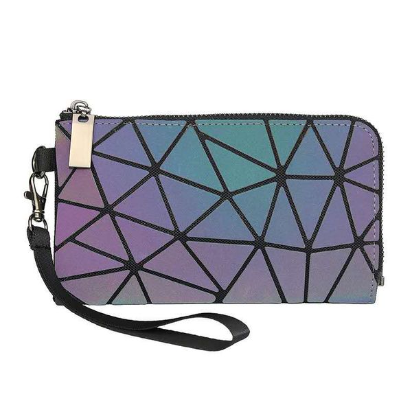 2020 new t-shaped wallet female luminous hand geometric diamond lattice small square bag hanging bag women's storage certificate bag, Red;black
2020 new t-shaped wallet female luminous hand geometric diamond lattice small square bag hanging bag women's storage certificate bag, Red;black