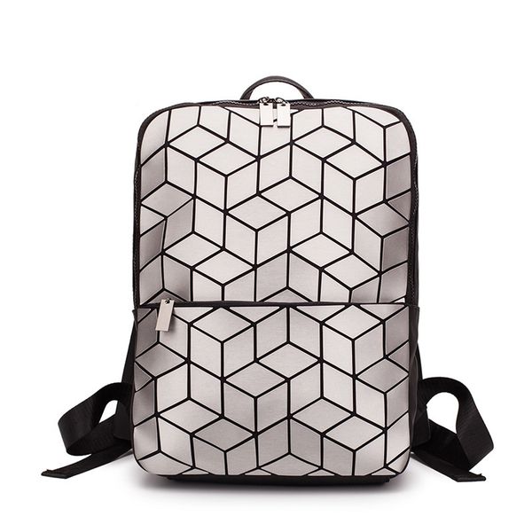 geometric backpack foldable backpack lapbagpack pu luminous reflective school bags for teenage girls women mochila
geometric backpack foldable backpack lapbagpack pu luminous reflective school bags for teenage girls women mochila