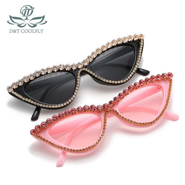 d&t 2020 new fashion cat eye sunglasses women designer colorful lens pc frame party cateye sunglasses uv400, White;black 
d&t 2020 new fashion cat eye sunglasses women designer colorful lens pc frame party cateye sunglasses uv400, White;black