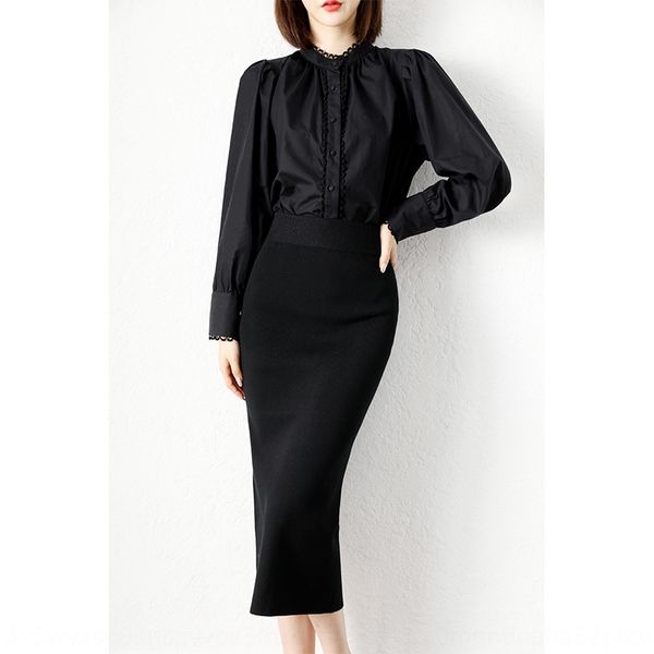 knitted split sheath 2020 new overalls solid color high waist one-step overalls one-step skirt black long skirt
knitted split sheath 2020 new overalls solid color high waist one-step overalls one-step skirt black long skirt