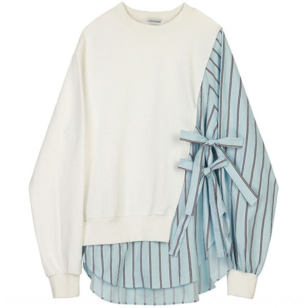 enadt internet celebrity same style sweater coat sweater shirt women's long sleeve 2019 autumn new niche design lace-up striped shirt s, Black
enadt internet celebrity same style sweater coat sweater shirt women's long sleeve 2019 autumn new niche design lace-up striped shirt s, Black