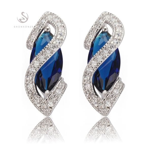shunxunze sell engagement wedding stud earrings jewelry & accessories for women dropshipping blue cubic zirconia rhodium plated r849, Golden;silver
shunxunze sell engagement wedding stud earrings jewelry & accessories for women dropshipping blue cubic zirconia rhodium plated r849, Golden;silver