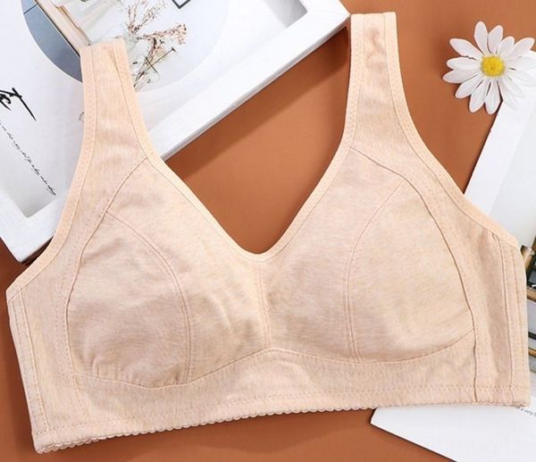 elderly no sponge shoulder bra no steel ring bra rear buckle fixed shoulder strap vest mom, White
elderly no sponge shoulder bra no steel ring bra rear buckle fixed shoulder strap vest mom, White