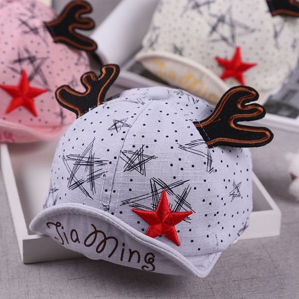 children's hat season new five-star embroidery soft edge 0-1 cap embroidered baby hat year old antler baby soft edge cap, Yellow
children's hat season new five-star embroidery soft edge 0-1 cap embroidered baby hat year old antler baby soft edge cap, Yellow
