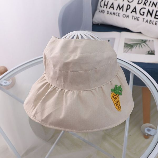 fruit children's empty children's summer new big sunscreen baby cap baby cap hat brim sun protection hat mz9280, Yellow
fruit children's empty children's summer new big sunscreen baby cap baby cap hat brim sun protection hat mz9280, Yellow