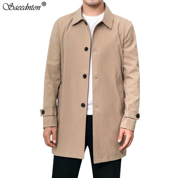 2020 new men's business casual trench coat windbreaker fashion designer plus size casual trench for men pull homme outwear 4xl, Tan;black
2020 new men's business casual trench coat windbreaker fashion designer plus size casual trench for men pull homme outwear 4xl, Tan;black