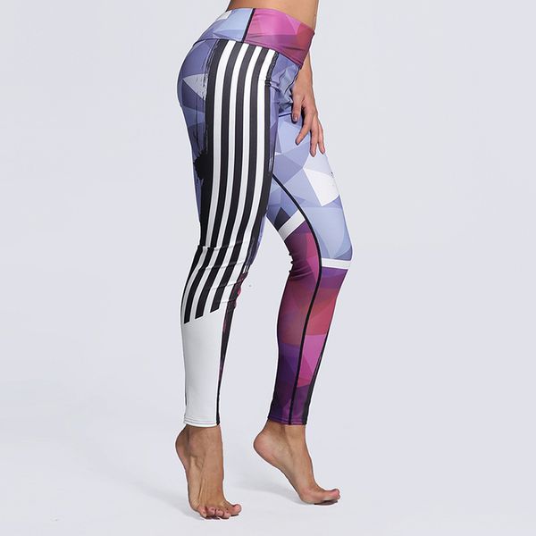 fashion side stripe print leggings plus size gyms women new 5 styles slim legging fitness elastic sportes pants, Black
fashion side stripe print leggings plus size gyms women new 5 styles slim legging fitness elastic sportes pants, Black