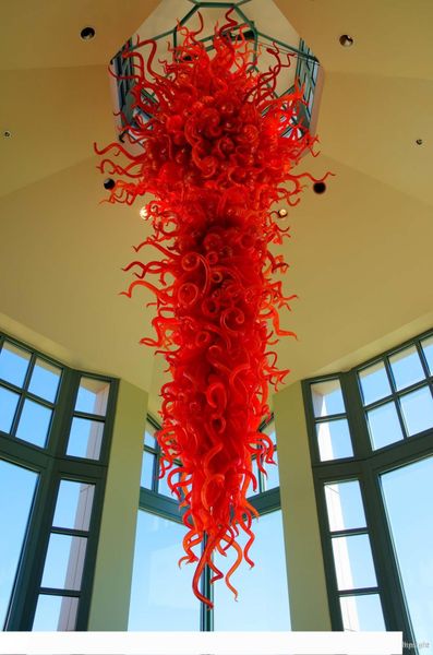 large red blown glass chandelier foryer home l lobby decoration art glass led bulbs chandelier pendant
large red blown glass chandelier foryer home l lobby decoration art glass led bulbs chandelier pendant