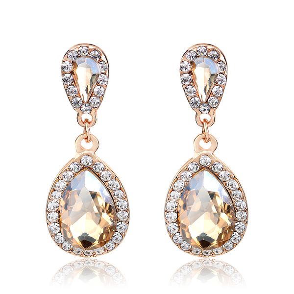 long big crystal earrings fashion jewelry wedding vintage drop champagne earrings for women, Golden
long big crystal earrings fashion jewelry wedding vintage drop champagne earrings for women, Golden