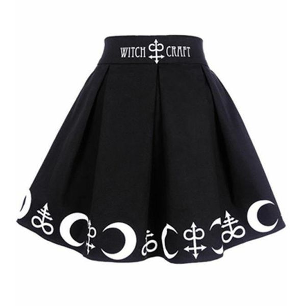 spandex witch moon printed harajuku punk rock gothic summer women skirts high waist mini skirt pleated mini skirt for gothic girls, Black
spandex witch moon printed harajuku punk rock gothic summer women skirts high waist mini skirt pleated mini skirt for gothic girls, Black