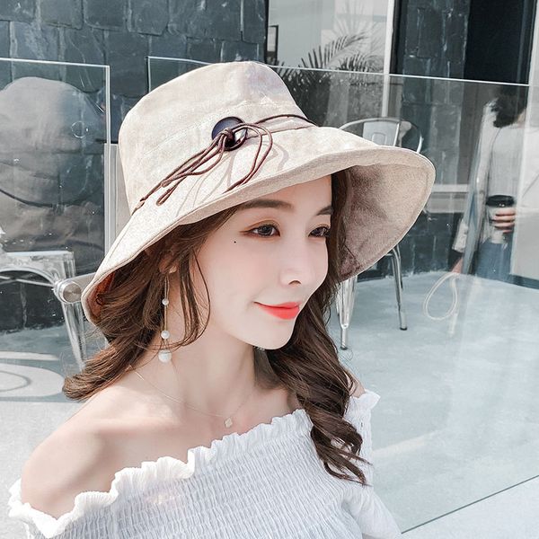 solid wide brim cotton bucket hat women sunscreen fishing hat sun prevent caps outside 2020 summer fashion elegant bucket, Blue;gray
solid wide brim cotton bucket hat women sunscreen fishing hat sun prevent caps outside 2020 summer fashion elegant bucket, Blue;gray