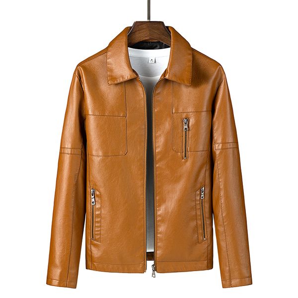 classical motocycle jackets men leather jacket natural calf skin thick moto jacket man biker coat autumn winter turn down collar, Black
classical motocycle jackets men leather jacket natural calf skin thick moto jacket man biker coat autumn winter turn down collar, Black