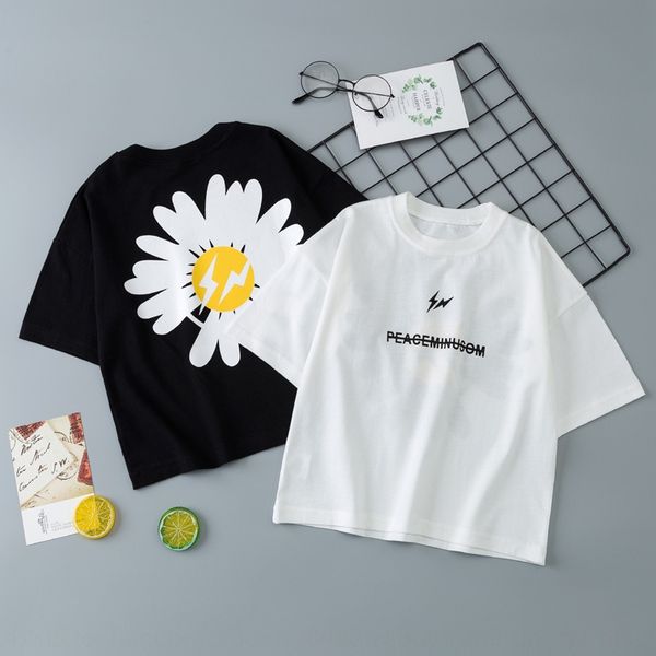 whwop boys' short-sleeved t-shirt t-shirt clothing 2020 summer clothes children's fashionable girls fashionable little daisy child, Blue
whwop boys' short-sleeved t-shirt t-shirt clothing 2020 summer clothes children's fashionable girls fashionable little daisy child, Blue