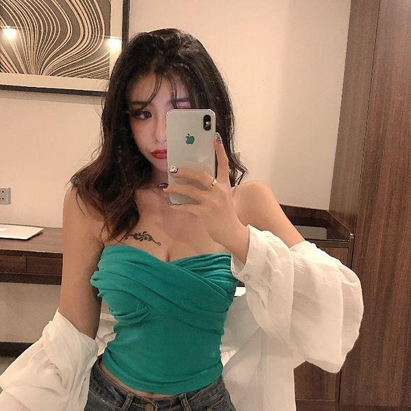 summer new fashion sexy вне-плеча верхней части пробки короткие трикотажные жилет завернутый груди носить черные рубашки женская мода, Black;white
summer new fashion sexy вне-плеча верхней части пробки короткие трикотажные жилет завернутый груди носить черные рубашки женская мода, Black;white