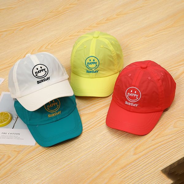 summer children's quick-drying smiley sunscreen baseball letter baseball male and female children's sunshade cap summer sunscreen, Blue;gray
summer children's quick-drying smiley sunscreen baseball letter baseball male and female children's sunshade cap summer sunscreen, Blue;gray