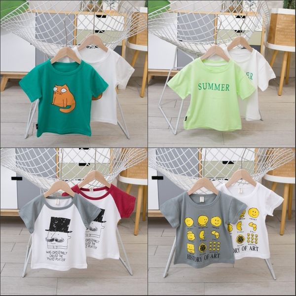 msvle korean style clothing children's t-shirt children's clothing summer cotton sweat-absorbing short-sleeved t-shirt for boys an, Blue
msvle korean style clothing children's t-shirt children's clothing summer cotton sweat-absorbing short-sleeved t-shirt for boys an, Blue