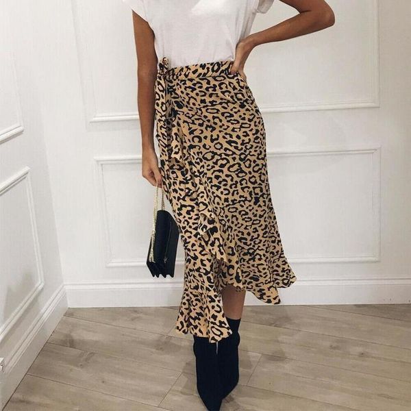 fashion women girl summer boho polyester pleated long maxi skirt elastic high waist leopard print bandage midi skirt, Black
fashion women girl summer boho polyester pleated long maxi skirt elastic high waist leopard print bandage midi skirt, Black