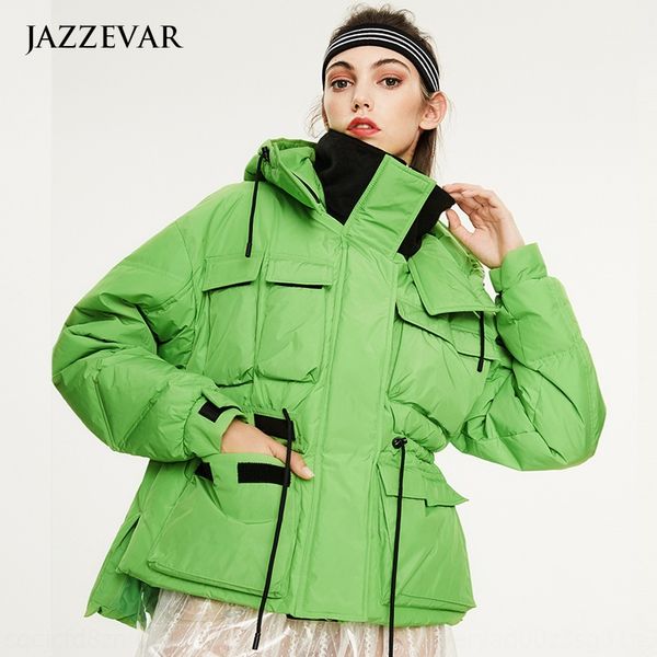 priyh jiazehua 2019 winter new women's mid-length fruit down jacket down jacket women's hooded tooling fruit green street style co, Black
priyh jiazehua 2019 winter new women's mid-length fruit down jacket down jacket women's hooded tooling fruit green street style co, Black