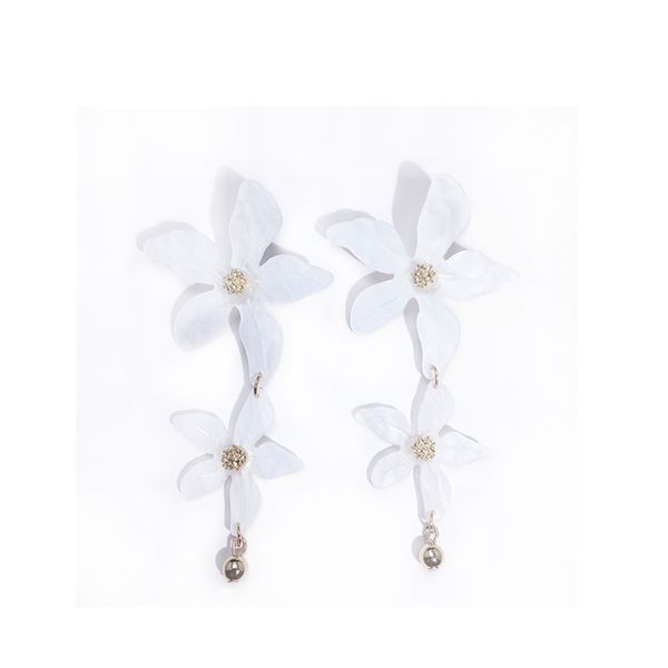 jewelry & accessories dual white flower earrings personality 2020 summer holiday big boho jewelry party wedding, Silver
jewelry & accessories dual white flower earrings personality 2020 summer holiday big boho jewelry party wedding, Silver