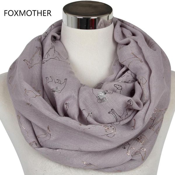 2020 fashionable grey navy bronzing silver dog infinity scarves ring loop for womens, Blue;gray
2020 fashionable grey navy bronzing silver dog infinity scarves ring loop for womens, Blue;gray