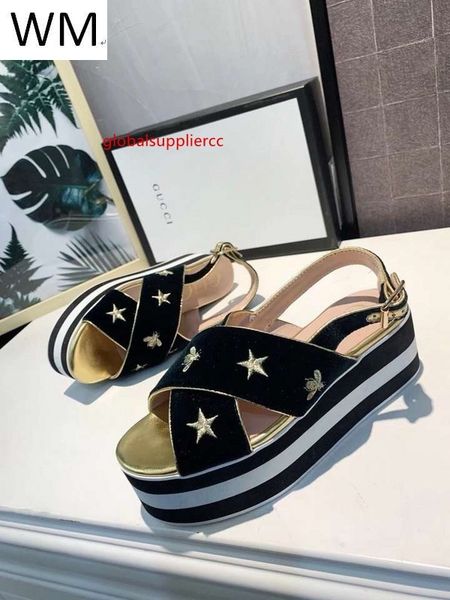 summer new thick bottom fish mouth wedge with women s sandals casual handmade walking tennis sandals slippers mules slides thongs, Black;green
summer new thick bottom fish mouth wedge with women s sandals casual handmade walking tennis sandals slippers mules slides thongs, Black;green