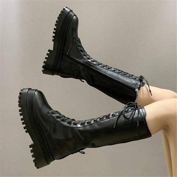 autumn winter female british wind 2020 new joker thick bottom lace up zipper boots short boot wear-resistant non-slip women boot, Black
autumn winter female british wind 2020 new joker thick bottom lace up zipper boots short boot wear-resistant non-slip women boot, Black