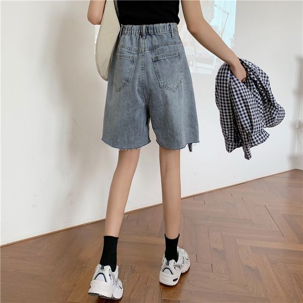 the new web celebrity denim shorts female ins tall waist a word in wide-legged pants show thin easy 5 minutes of pants, Blue
the new web celebrity denim shorts female ins tall waist a word in wide-legged pants show thin easy 5 minutes of pants, Blue