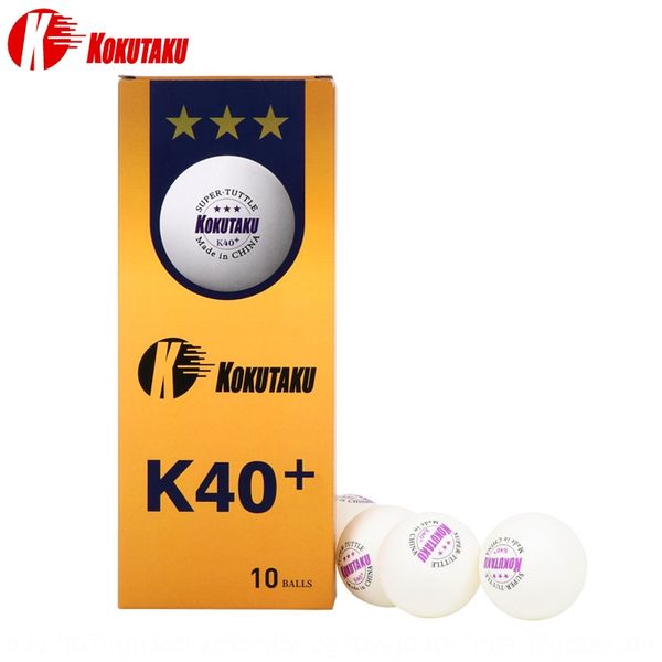 kokutaku game table tennis table tennis boxed ball 10 three-star yellow white 40 + mm new material slotted ball
kokutaku game table tennis table tennis boxed ball 10 three-star yellow white 40 + mm new material slotted ball