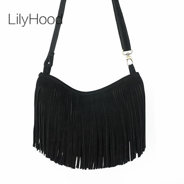 lilyhood 2020 women genuine leather long fringe shoulder bag tassel boho hippie gypsy gothic rock music feminine shoulder bag
lilyhood 2020 women genuine leather long fringe shoulder bag tassel boho hippie gypsy gothic rock music feminine shoulder bag