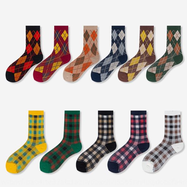 plaid women boneless sewing medium medium head double needle double-way women's stacked socks pure cotton medium-tube socks women, Pink;yellow
plaid women boneless sewing medium medium head double needle double-way women's stacked socks pure cotton medium-tube socks women, Pink;yellow