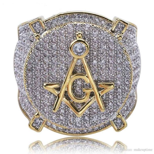 zircon ice out bling big wide masonic ring gold filled copper material asonry rings men hip hop rapper jewelry 7-13, Silver
zircon ice out bling big wide masonic ring gold filled copper material asonry rings men hip hop rapper jewelry 7-13, Silver