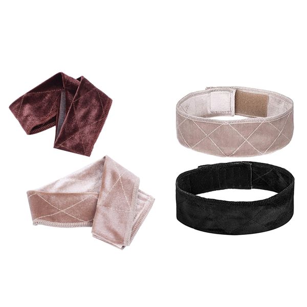4 pack velvet wig grip band comfort head hair band adjustable fasten head hair black+complexion & coffee+complexion, Slivery;white
4 pack velvet wig grip band comfort head hair band adjustable fasten head hair black+complexion & coffee+complexion, Slivery;white