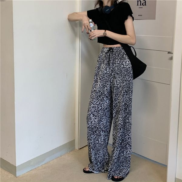 2020 new all-match short t-shirt + leopard print pants t-shirt casual pants casual trousers, Gray
2020 new all-match short t-shirt + leopard print pants t-shirt casual pants casual trousers, Gray