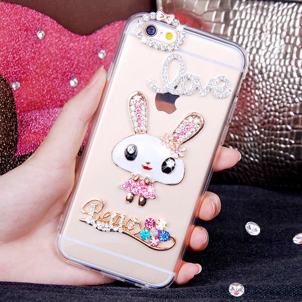 suitable for iphone 11pro max cute rabbit rhinestone crystal transparent mobile phone case
suitable for iphone 11pro max cute rabbit rhinestone crystal transparent mobile phone case