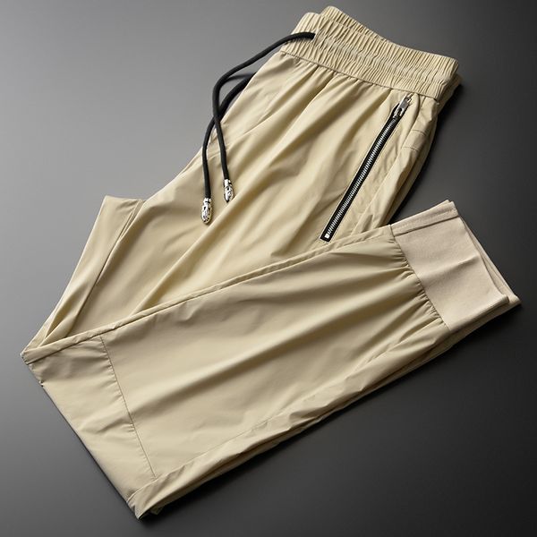 new khaki summer mens pants ventilated hollow fabric casual men's trousers plus size 4xl slim fit male pants, Black
new khaki summer mens pants ventilated hollow fabric casual men's trousers plus size 4xl slim fit male pants, Black