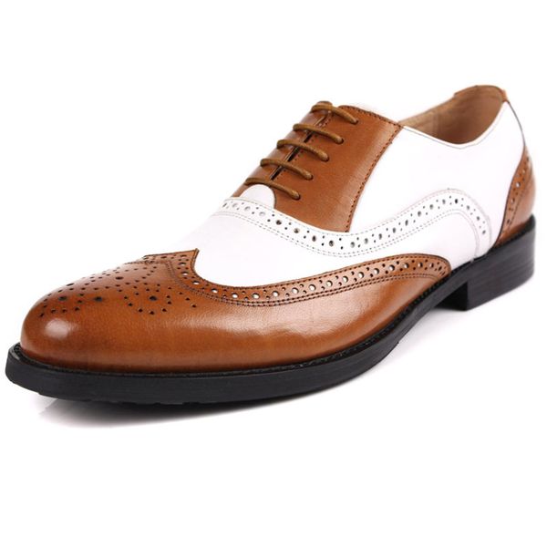 phoenix2020 carved british brock men's business dress casual suit banquet single leather shoes for men, Black
phoenix2020 carved british brock men's business dress casual suit banquet single leather shoes for men, Black