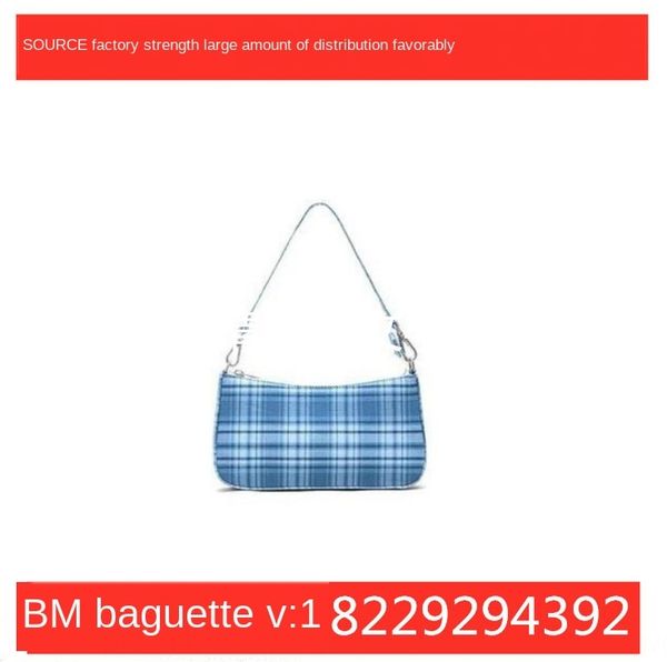 2020 new bm stick magic lattice bag fashionable brandy melvile magic stick bag, White
2020 new bm stick magic lattice bag fashionable brandy melvile magic stick bag, White