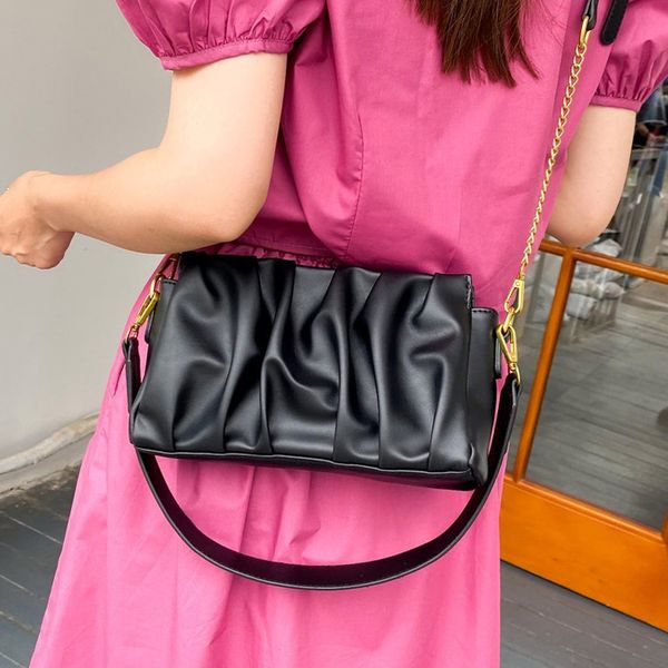 chain small pu leather crossbody bags for women 2020 shoulder handbags female travel totes lady fashion armpit bag
chain small pu leather crossbody bags for women 2020 shoulder handbags female travel totes lady fashion armpit bag