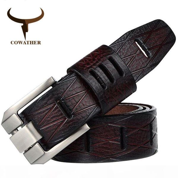 cowather 2018 quality cow genuine luxury leather men belts for men strap male pin buckle big size 100-130cm 3.8 width qsk001, Black;brown
cowather 2018 quality cow genuine luxury leather men belts for men strap male pin buckle big size 100-130cm 3.8 width qsk001, Black;brown