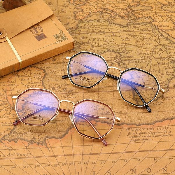 transparent irregular frame women's octagonal artistic glasses frame korean-style internet red octagonal polygon plain glasses, Silver
transparent irregular frame women's octagonal artistic glasses frame korean-style internet red octagonal polygon plain glasses, Silver