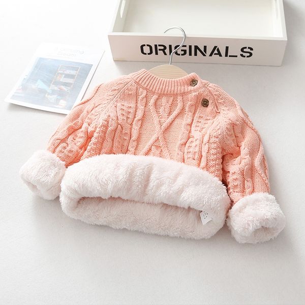 children's new velvet thickened knitted baby princess pullover sweater all-match korean pullover shoulder buckle sweater, Blue
children's new velvet thickened knitted baby princess pullover sweater all-match korean pullover shoulder buckle sweater, Blue
