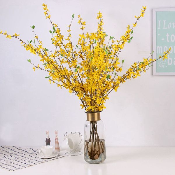 artificial silk spring flowers forsythia plastic craft flower fake plant wedding home party table office gift decoration diy
artificial silk spring flowers forsythia plastic craft flower fake plant wedding home party table office gift decoration diy