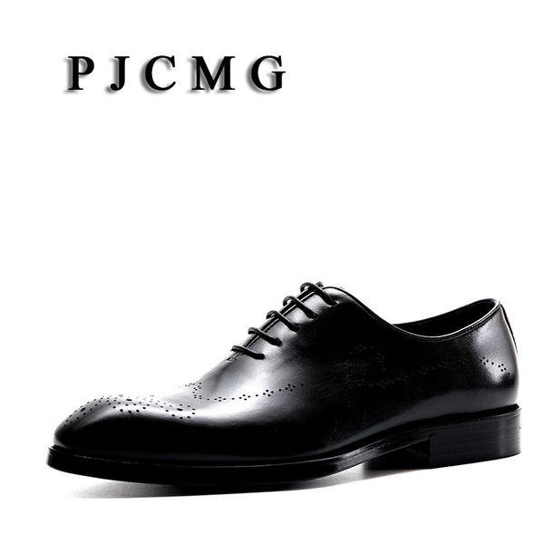 pjcmg fashion men oxford male black/red lace-up solid pointed toe dress genuine leather wedding business oxfords shoes
pjcmg fashion men oxford male black/red lace-up solid pointed toe dress genuine leather wedding business oxfords shoes