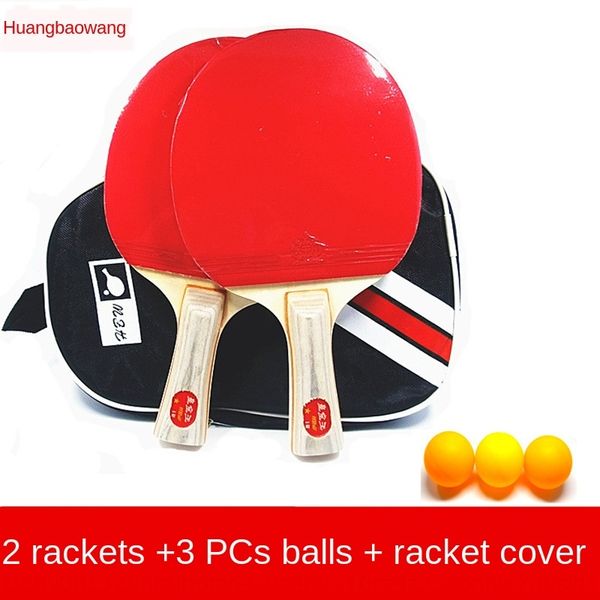 huang baowang 1-star double beginner training entertainment racket horizontal racket table tennis finished table tennis
huang baowang 1-star double beginner training entertainment racket horizontal racket table tennis finished table tennis