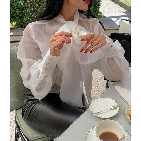 женщины блузы 2020 осень see through sheer рубашки mesh блуза puff с длинным рукавом футболки белого луком воротника топы, White
женщины блузы 2020 осень see through sheer рубашки mesh блуза puff с длинным рукавом футболки белого луком воротника топы, White