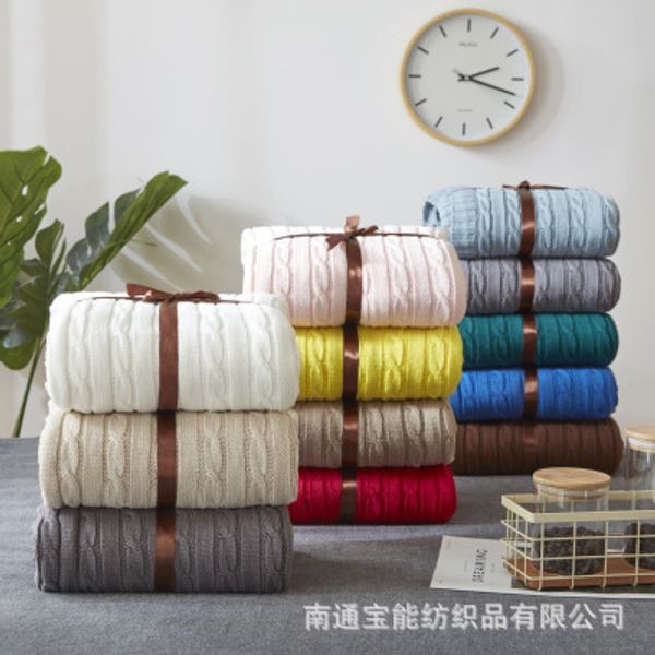 100% skin-friendly cotton knitted blanket,european style sofa blanket, office lunch break blanket,baby care blanket
100% skin-friendly cotton knitted blanket,european style sofa blanket, office lunch break blanket,baby care blanket