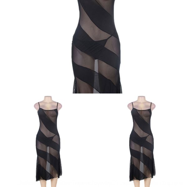 flisf women's plus sling underwear pajamas size underwear black suspender nightdress mesh perspective long pajamas oblique stripes, Black;white
flisf women's plus sling underwear pajamas size underwear black suspender nightdress mesh perspective long pajamas oblique stripes, Black;white