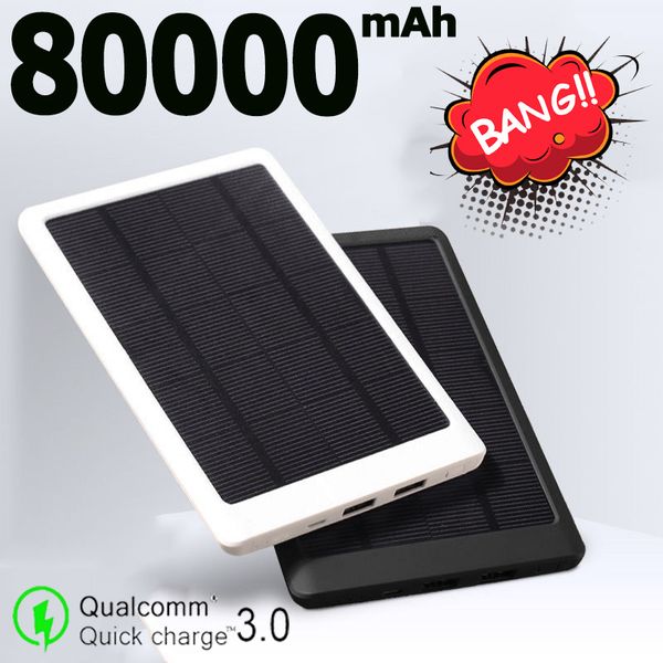80000mah solar power bank большой емкости портативное зарядное устройство 2usb внешний аккумулятор открытый водонепроницаемый для xiaomi sam
80000mah solar power bank большой емкости портативное зарядное устройство 2usb внешний аккумулятор открытый водонепроницаемый для xiaomi sam