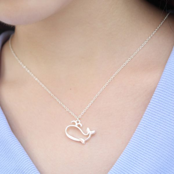 popular in europe and the united states,hollow out the whale pendant necklace as a gift for friends., Silver
popular in europe and the united states,hollow out the whale pendant necklace as a gift for friends., Silver